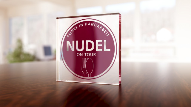 Acrylpokal mit Druckeinbettung
Image