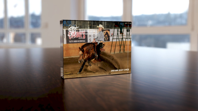 Fotodruck auf der Rückseite, Frontseite Logodruck
Image