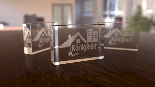 3D Innengravur eines Firmenlogos
Image