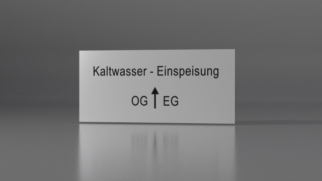 Natur eloxiertes Aluminiumschild mit schwarzer Laserkennzeichnung
Image